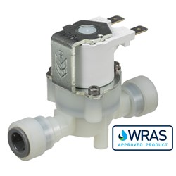 3/8" push-fit connections, solenoid valve 2-way normally open,   240V  